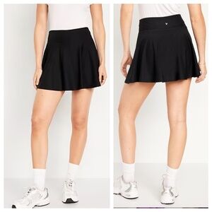 Old Navy Active Sz XL 14 16 Skort Built in Shorts High Rise Power Soft Black
